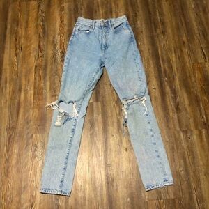 SLVRLAKE Jeans Women's 24 Beatnik High Rise Slim Straight Leg Designer Denim